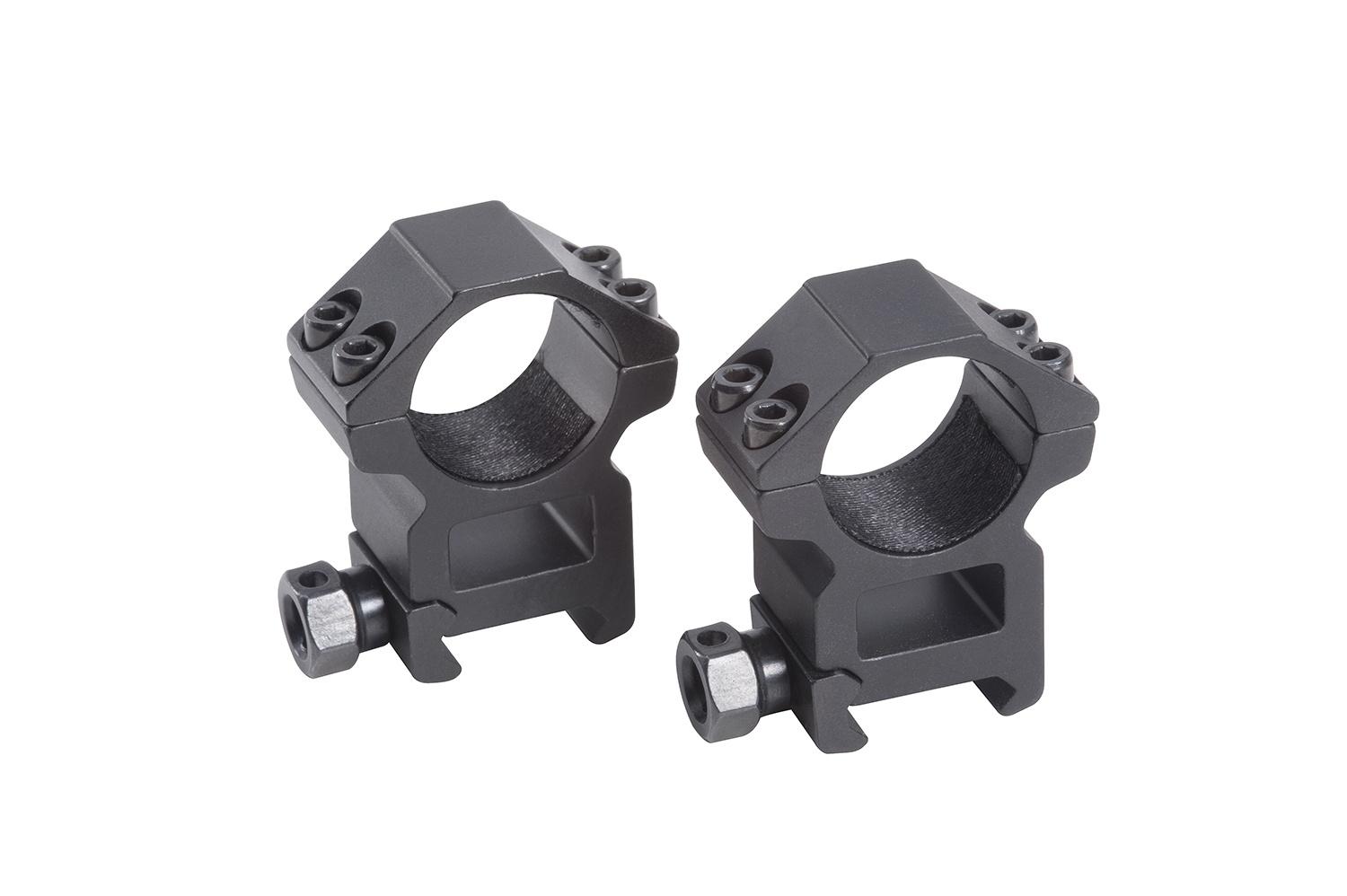 Traditions Performance Firearms Traditions 2-Piece Weaver=Style Tactical Rings 1" Medium - Matte Black