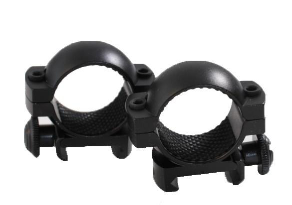 Traditions Performance Firearms Traditions Aluminum Scope Rings fits Weaver Style Bases 1" Med - Matte Black