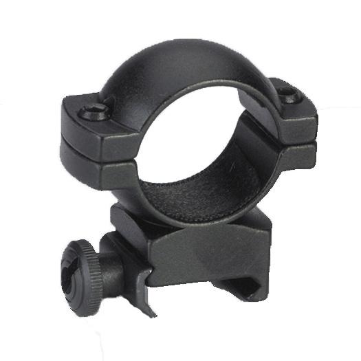 Traditions Performance Firearms Traditions Aluminum Scope Rings fits Weaver Style Bases 1" High - Matte Black
