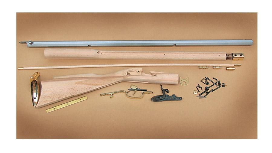 Traditions Performance Firearms Traditions Black Powder Kentucky Rifle Build-It-Yourself Kit Select Raw Hardwood .50 Cal