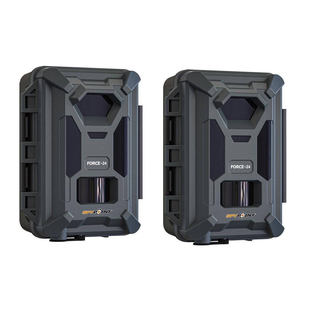 GG TELECOM /SPYPOINT Spypoint FORCE-24 Non-Cellular Trail Camera - TWIN PACK