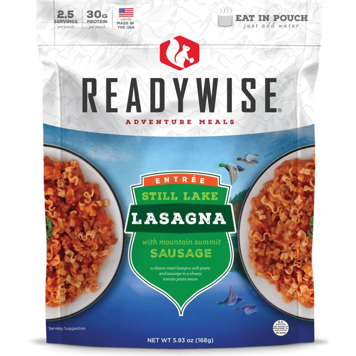 ReadyWise Company ReadyWise Still Lake Lasagna with Sausage - 5.93 oz