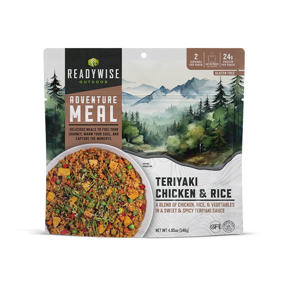 ReadyWise Company ReadyWise CP Chicken Teriyaki & Rice Single Serve