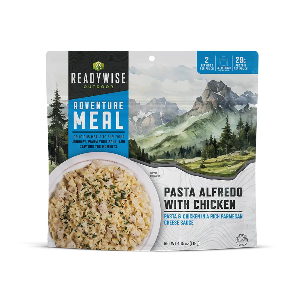 ReadyWise Company ReadyWise CP Pasta Alfredo with Chicken Single Serve