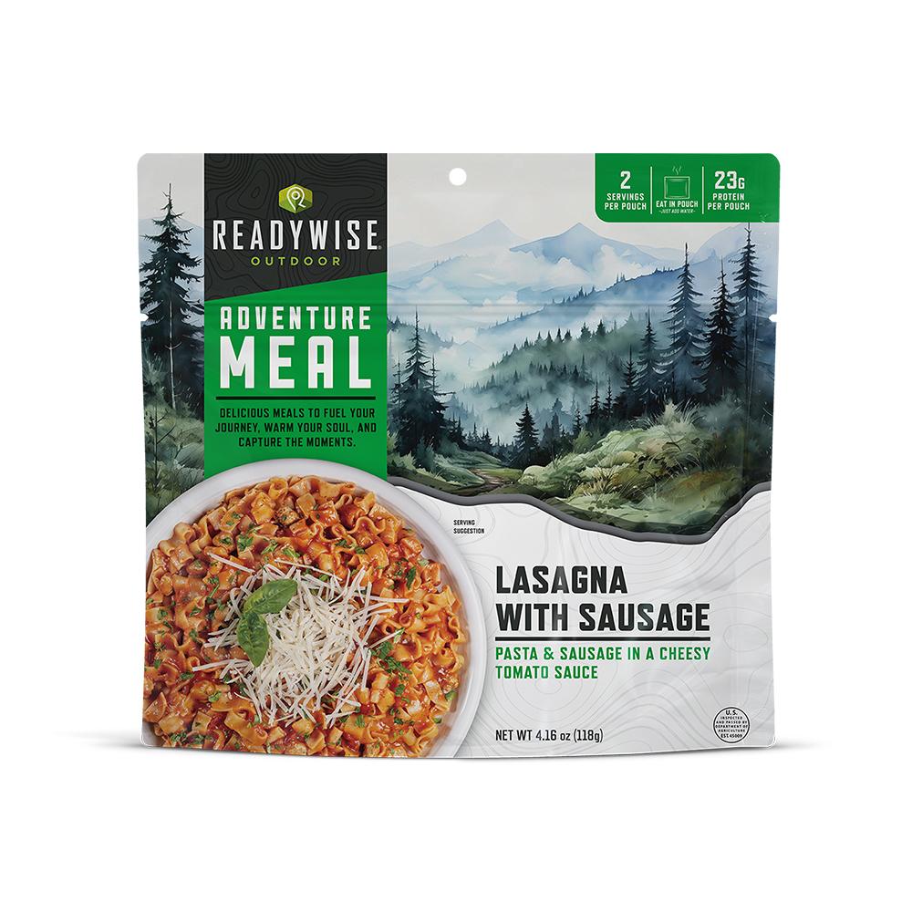 ReadyWise Company ReadyWise CP Lasagna with Beef Single Serve