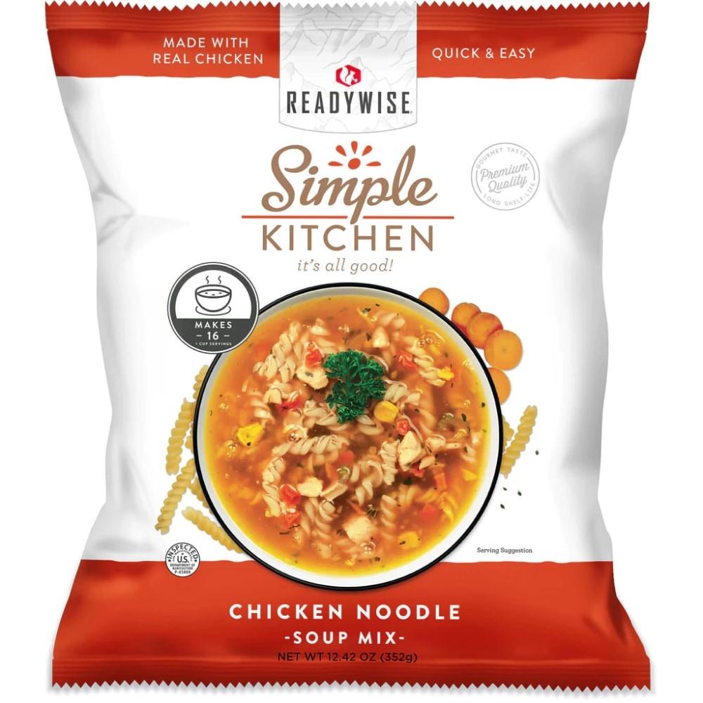 ReadyWise Company ReadyWise Simple Kitchen Chicken Noodle Soup Single Pouch