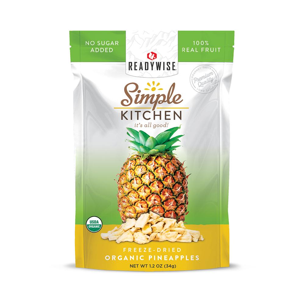 ReadyWise Company ReadyWise Organic Freeze Dried Pineapple