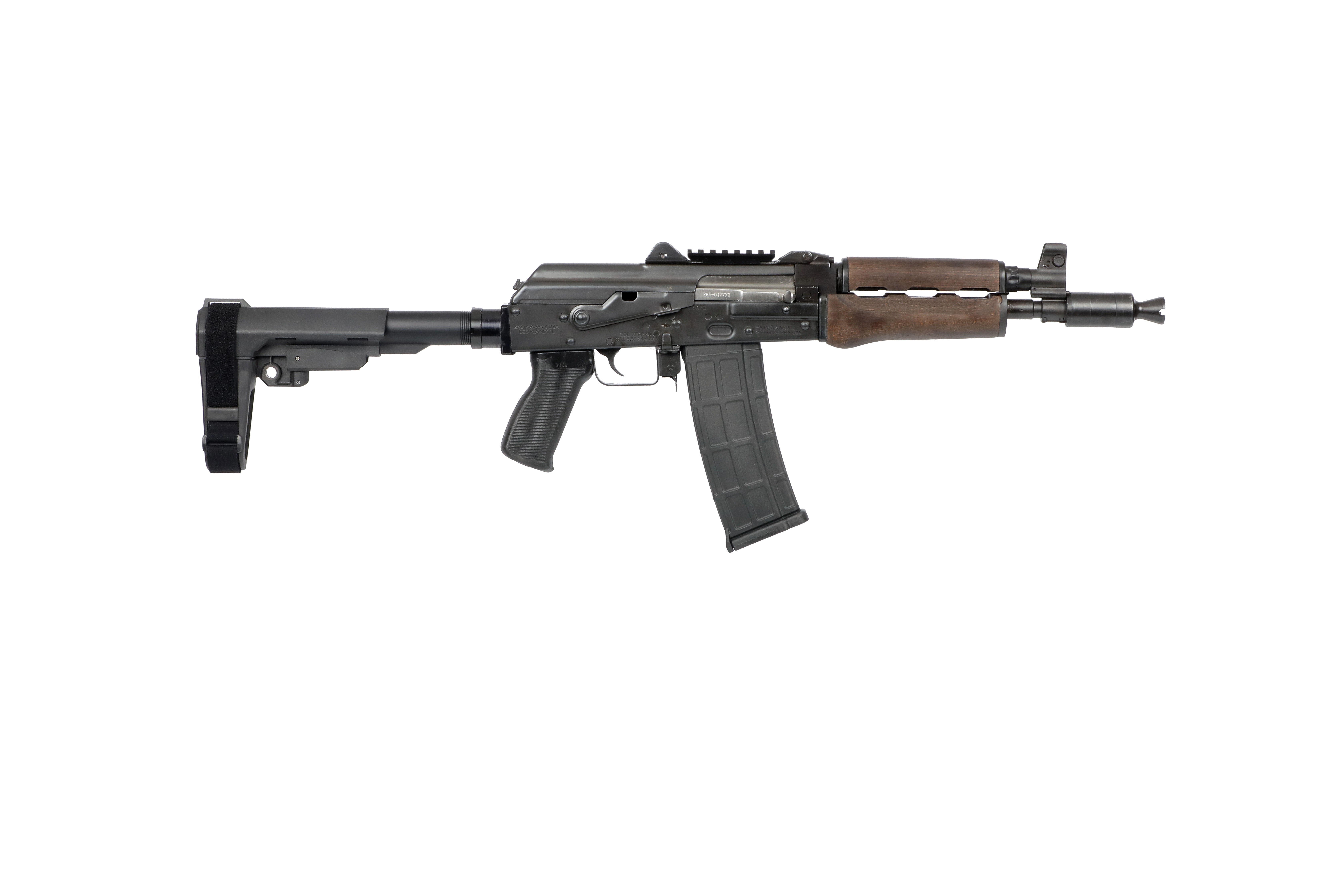 Zastava Arms USA Zastava Zpap85 Pistol 5.56 Wood Sba3 Semi-Auto Pistol
