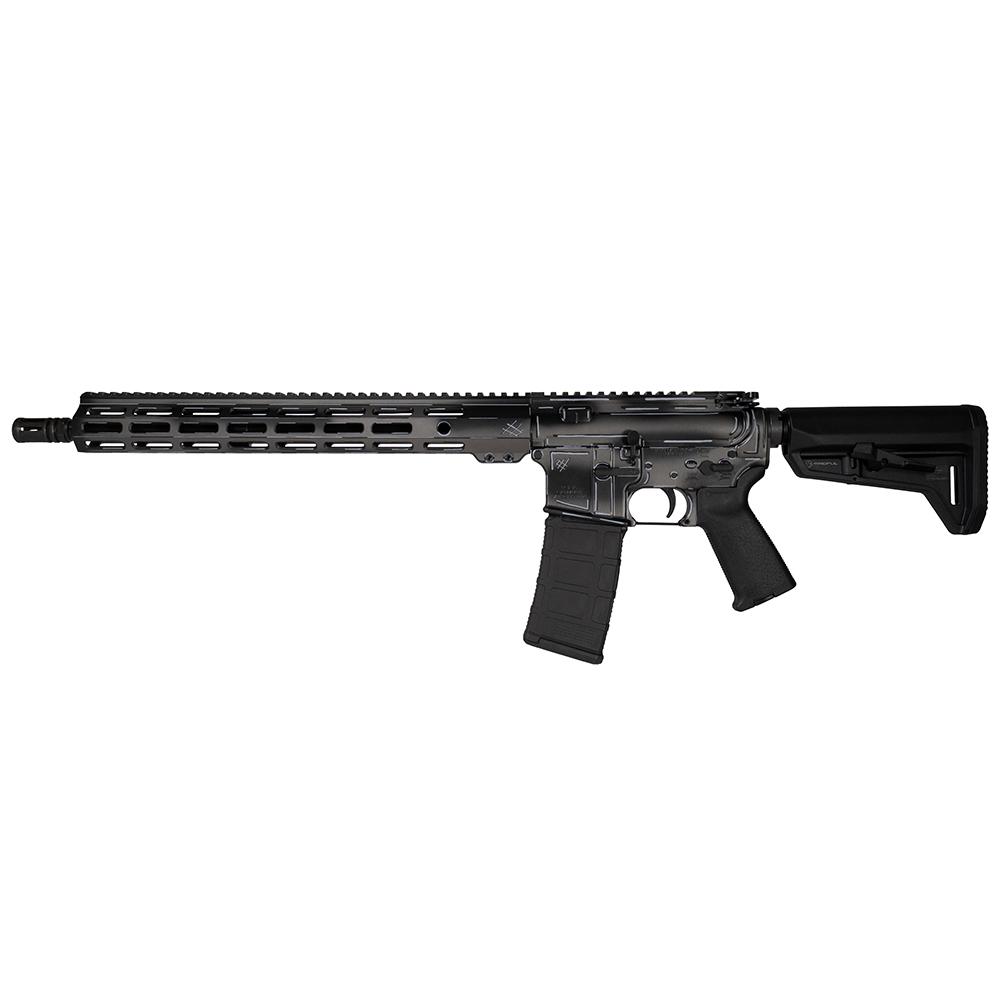 Shark Coast Tactical Shark "Anime-Black" Rifle 5.56mm 10rd Magazine 16" Barrel 15" M-LOK Handguard California