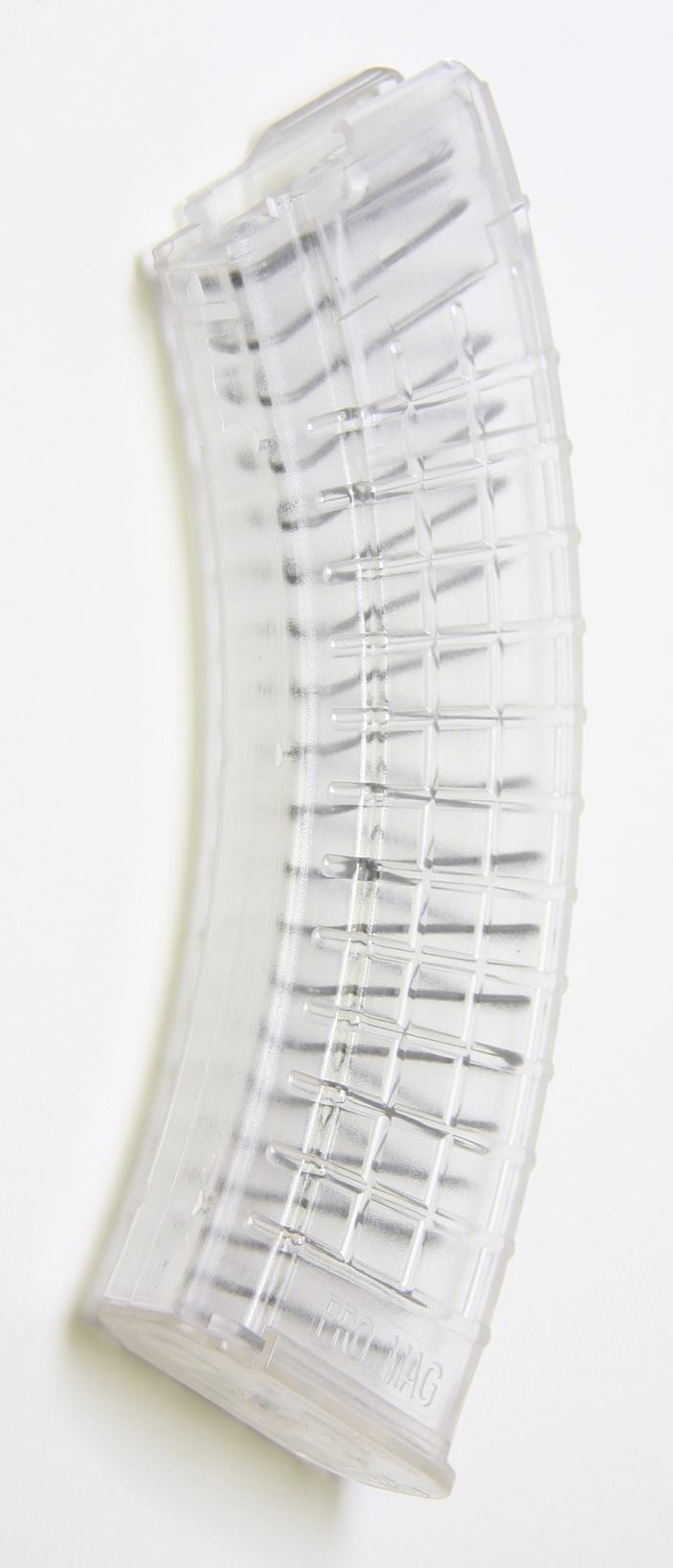 Promag Mfg. Inc. Promag AK-47 Magazine 7.62x39mm Clear Polymer 30/rd