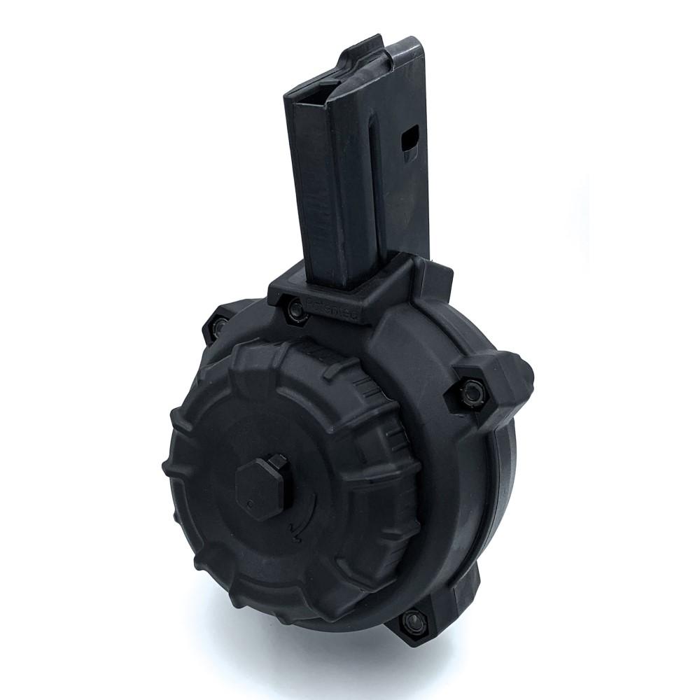Promag Mfg. Inc. Promag AR-15 Rifle Magazine Black Drum 6.8 Spc 50/rd