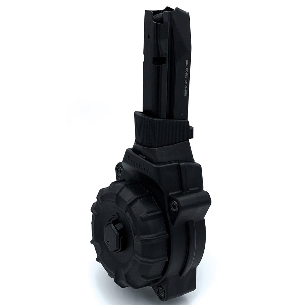 Promag Mfg. Inc. Promag Shadow Systems CR920 Handgun Magazine Drum Black 9mm Luger 30/rd