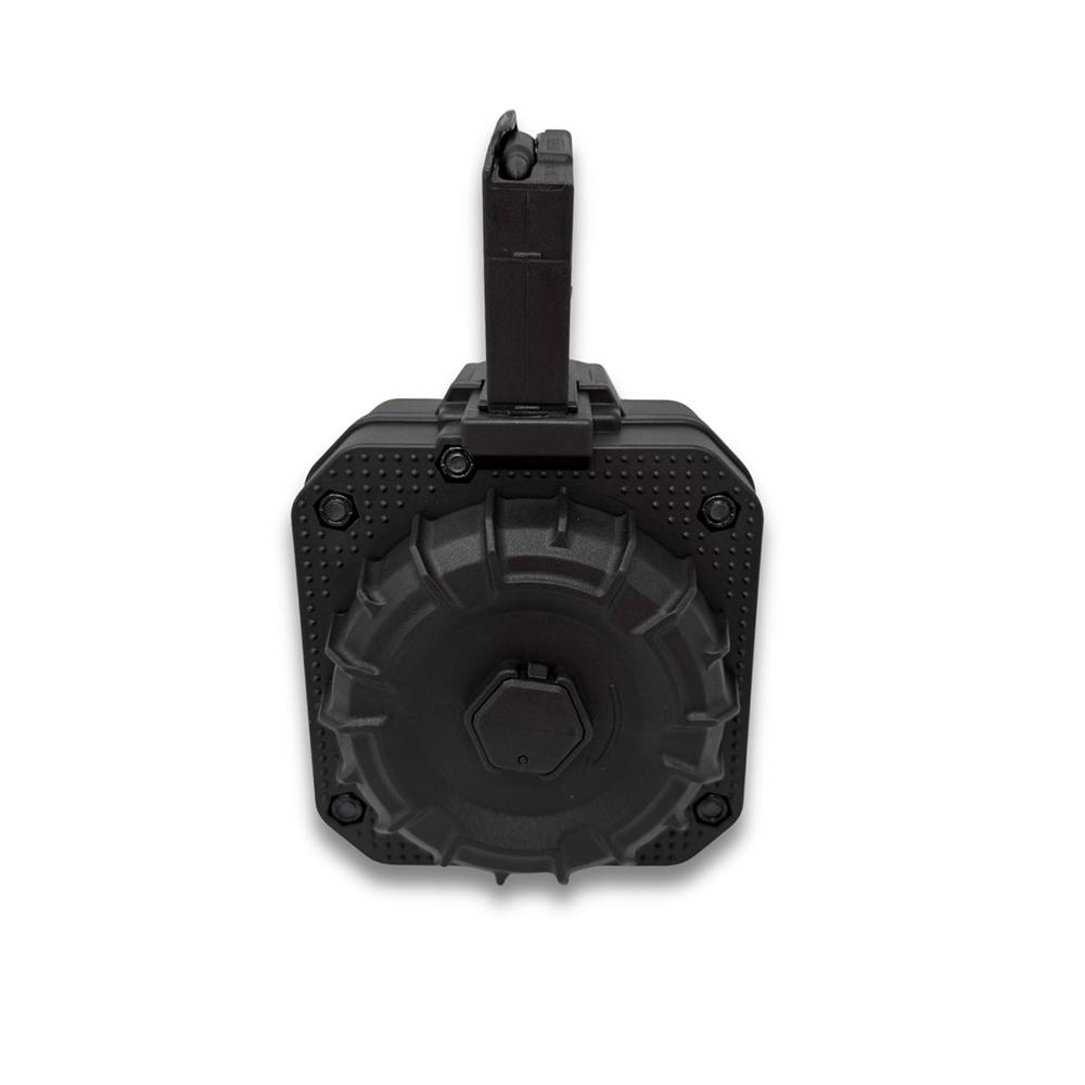 Promag Mfg. Inc. Promag AR-15 .223/5.56mm 100RD Magazine Drum Black Polymer