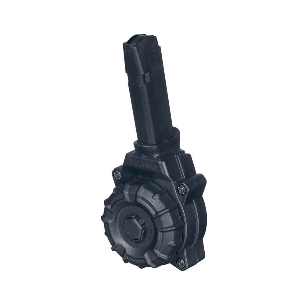 Promag Mfg. Inc. Promag Fits Glock 48 / 43X 9mm (30) Rd Drum Black Polymer Magazine