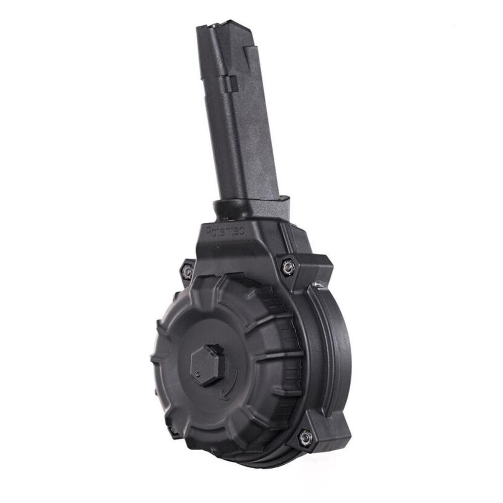 Promag Mfg. Inc. Promag Springfield XD-9 9mm Handgun Magazine Black Polymer 50/rd Drum