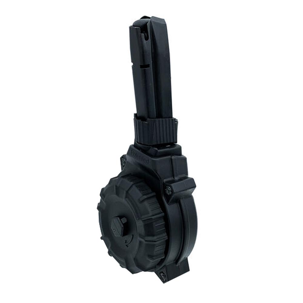 Promag Mfg. Inc. Promag SCCY CPX-2 / CPX-1 9mm Handgun Magazine Black Polymer 50/rd Drum