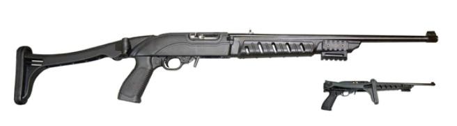 Promag Mfg. Inc. Promag Ruger 10/22* Tactical Folding Stock - Black Polymer