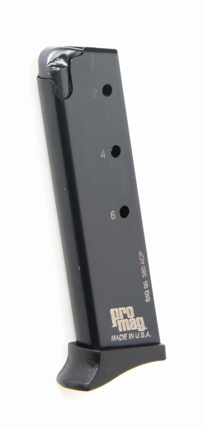 Promag Mfg. Inc. Promag Sig Sauer P230 Magazine .380 ACP Blued Steel 7/rd