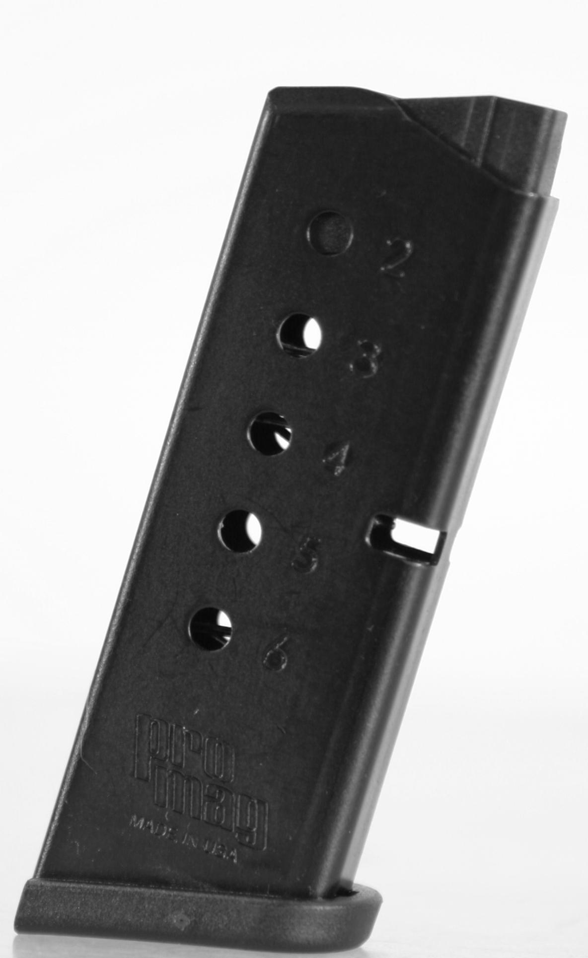 Promag Mfg. Inc. Promag S&W Bodyguard 380 Magazine .380 ACP Blued Steel 15/rd