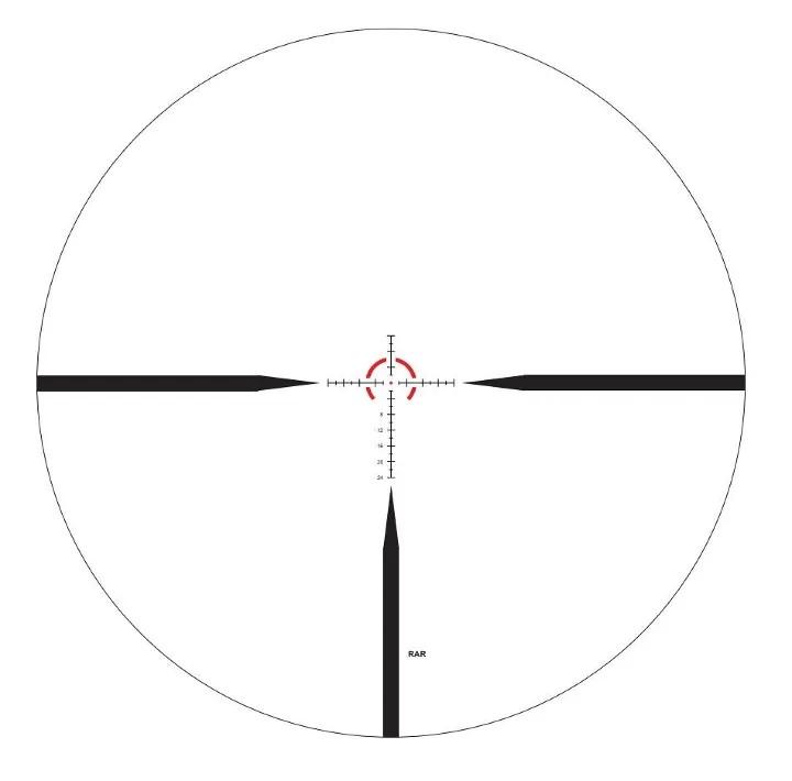 ZeroTech Vengeance LPVO Rifle Scope 1-8x24mm 30mm SFP RAR MOA Black ZeroTech Vengeance LPVO Rifle Scope 1-8x24mm 30mm SFP RAR MOA Black