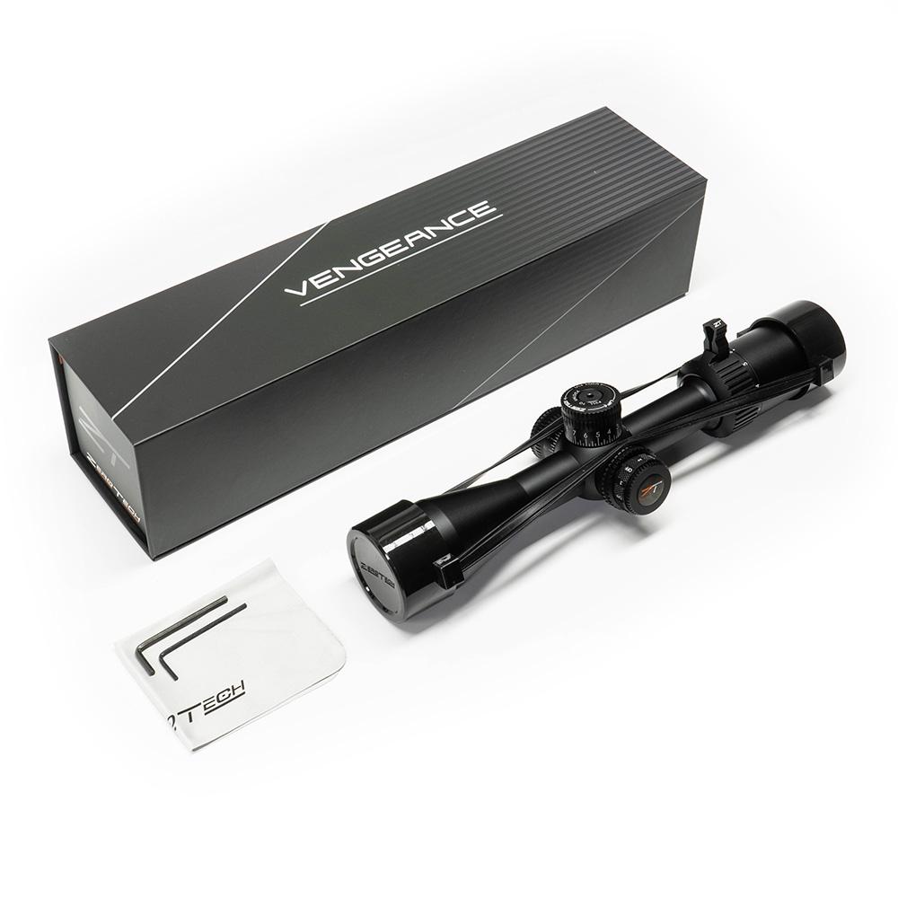ZeroTech VENGEANCE 3-12X40 Rifle Scope 1" PHR 4 Non-Illum Reticle ZeroTech VENGEANCE 3-12X40 Rifle Scope 1" PHR 4 Non-Illum Reticle