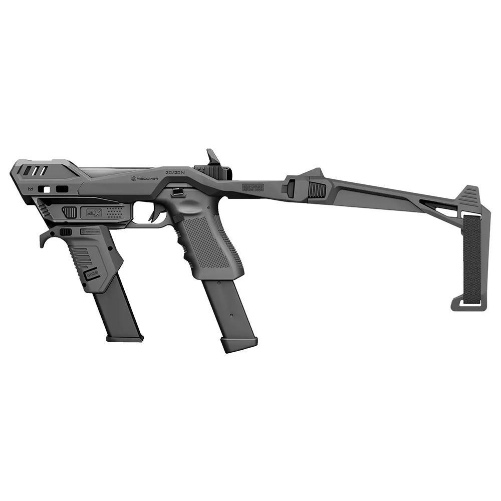 Recover Tactical Recover 20/20N Stabilizer Kit with Brace Black