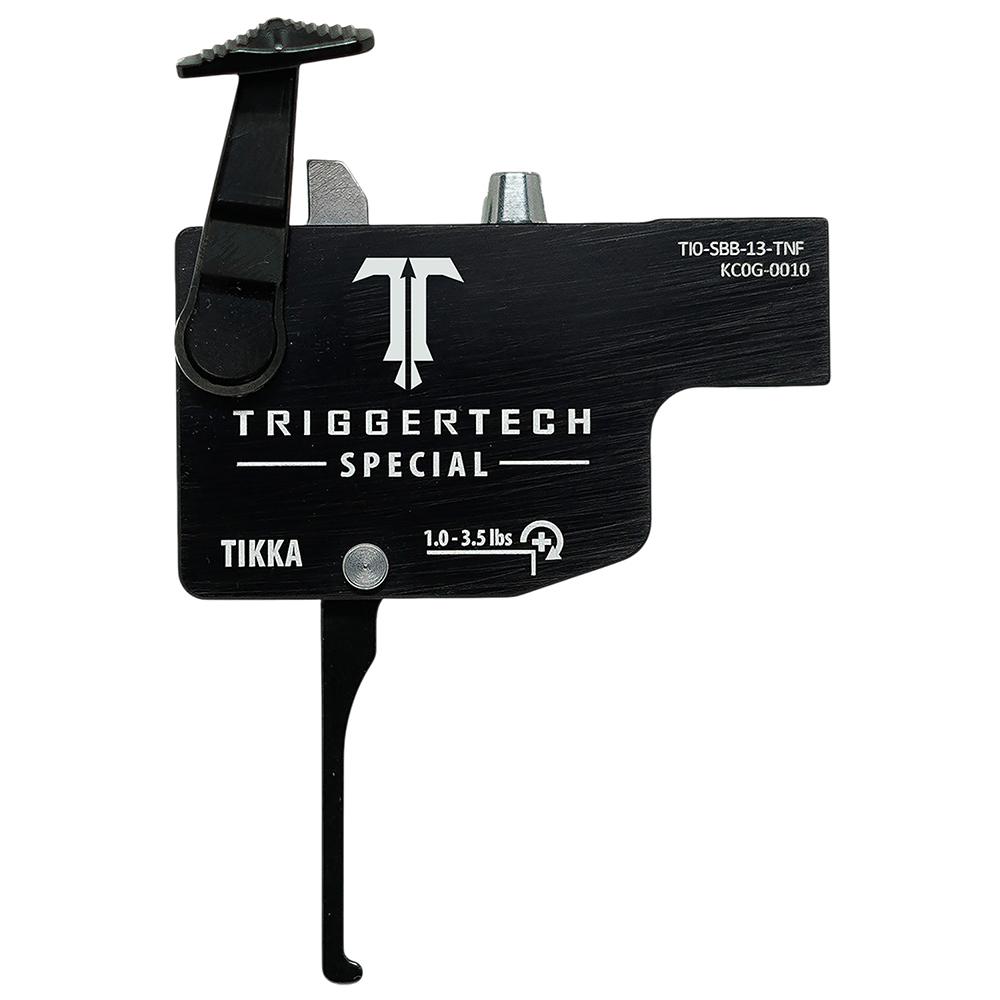 TriggerTech Special Tikka Rifle Trigger 1-3.5 lbs Flat Right Hand Black