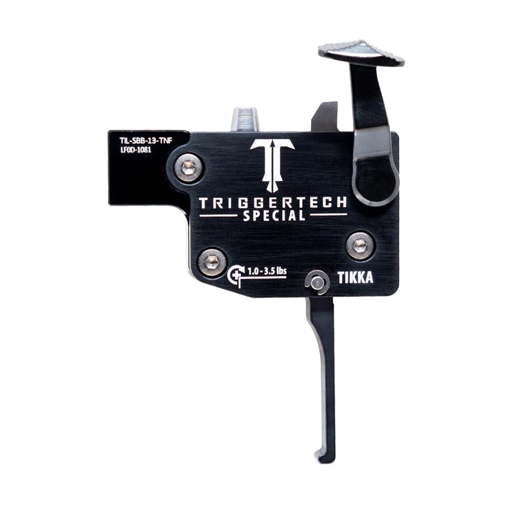 TriggerTech Special Tikka Rifle Trigger 1-3.5 lbs Flat Left Hand Black