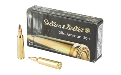 Mag-Tech/Sellier- Bellot Sellier & Bellot Rifle Ammunition .22-250 Rem 55 gr SP 20/ct