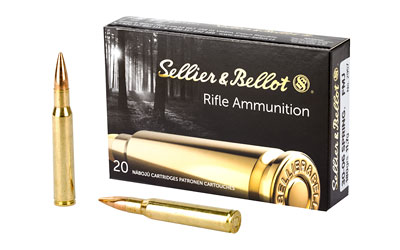 Mag-Tech/Sellier- Bellot Sellier & Bellot Rifle Ammunition .30-06 Sprg 180 gr FMJ 2675 fps 20/ct