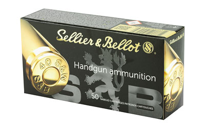 Sellier & Bellot Pistol & Revolver Ammo .40 S&W 180 gr FMJ 50/ct Sellier & Bellot Pistol & Revolver Ammo .40 S&W 180 gr FMJ 50/ct