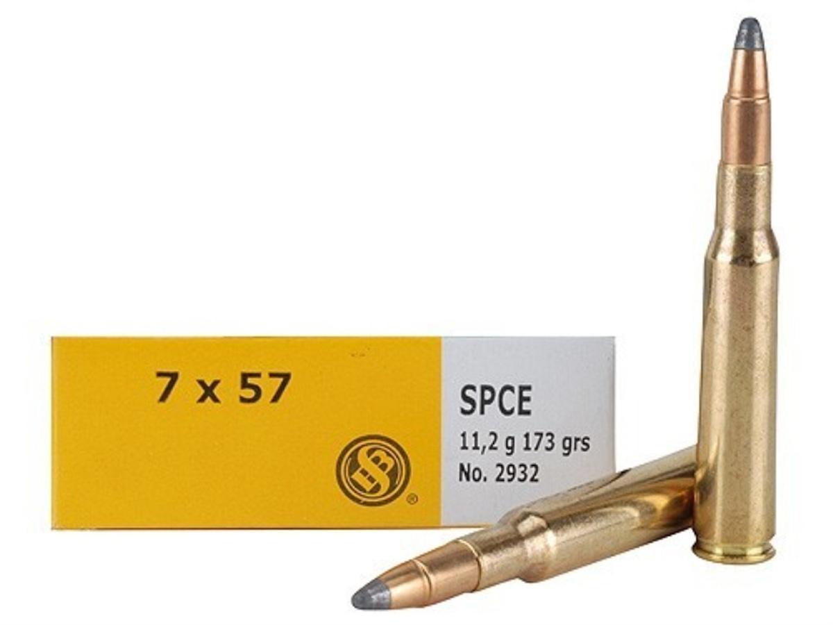 Mag-Tech/Sellier- Bellot Sellier & Bellot Rifle Ammunition 7x57mm 173 gr SPCE 725 fps 20/ct