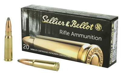 Mag-Tech/Sellier- Bellot Sellier & Bellot Rifle Ammunition 7.62x39mm 123 gr SP 2435 fps 20/ct