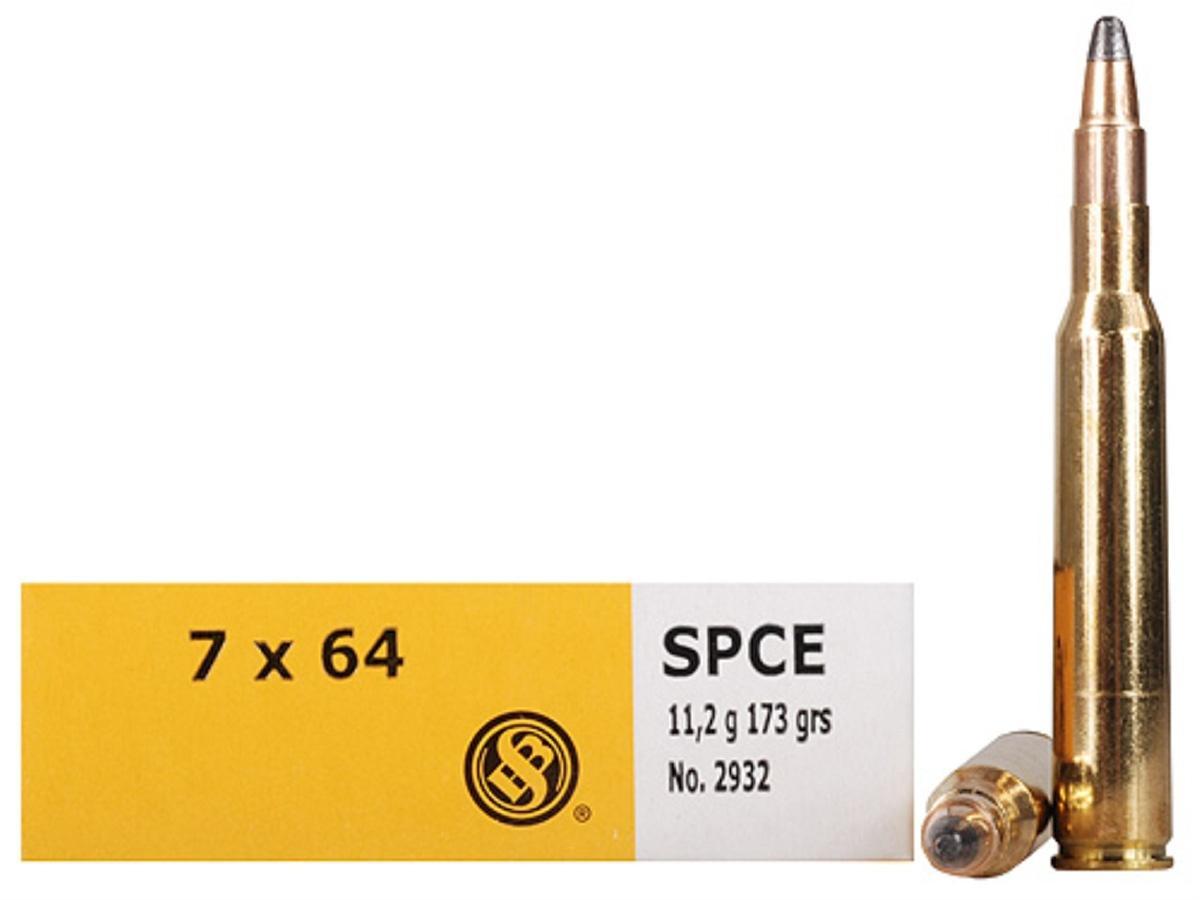 Mag-Tech/Sellier- Bellot Sellier & Bellot Rifle Ammunition 7x64mm 173 gr SPCE 770 fps 20/ct